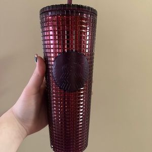 Red Starbucks cup